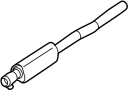 68303206AA Pipe. Exhaust. Resonator. (Rear)
