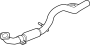 Pipe. Exhaust. (Front). Exhaust Intermediate.