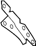 68318449AA Fender Bracket