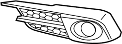 71108TBAA10 Cover. (Left, Front)