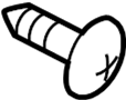 9390345480 Screw. Cover. Bumper. (Upper, Lower)