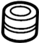 17213PV0000 Air. Resonator. Insulator. Bushing. Cleaner. (Rear, Lower)
