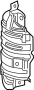 1818159B000 Shield. Heat. Converter. (Lower)