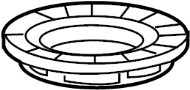 Coil Spring Insulator (Right, Front, Upper)