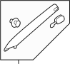 84151TBAA02ZA Body A-Pillar Trim Panel (Left)