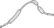 72131TBGA01 Door Latch Cable (Front)