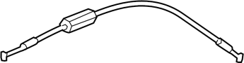 72133TBGA02 Door Latch Cable (Front)