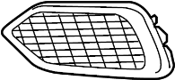 Cover. (Left, Front). Bumper Cover Spacer.