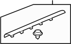 84251TEAZ01ZA Door Sill Plate (Left, Front)