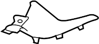 84261TEAZ01ZA Door Sill Plate (Left, Rear)