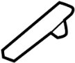 91502S70003 Glass. Retainer. Fastener. Lift. Gate. (Rear, Upper, Lower)