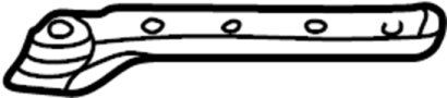 74152S84A00 Hood Seal (Left, Front)
