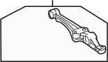 Suspension Control Arm (Right, Front, Lower)