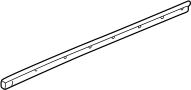 72375S84A01 Door Window Belt Weatherstrip (Left, Front, Lower)