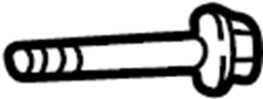 90181S84A00 Bolt. Arm. (Front, Rear, Lower)