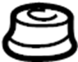 50350S87A00 Suspension Crossmember Insulator (Rear, Upper)