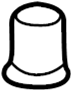 50351S87A00 Insulator. Suspension. Crossmember. INS. E, SUBFRAM. (Lower)