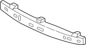71170S82A00 Bumper Impact Absorber (Front)