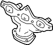 18010P8AA01 Exhaust Manifold (Rear)