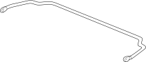 52300S82A01 Suspension Stabilizer Bar (Rear)