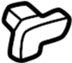 Molding. Clip. (Upper, Lower). Door Belt Molding Clip.