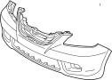 04711SHJA91ZZ Bumper Cover (Front, Upper)
