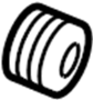 17212PE2000 Insulator. (Upper, Lower)