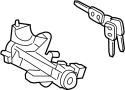 Ignition Lock Cylinder. Steering Column Lock. A mechanism, located.