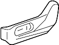 81638SHJA21ZB Seat Trim Panel (Left, Lower)