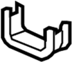 Folding Seat Latch Release Handle Bezel (Lower)