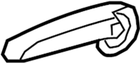 81621SNAA02ZB Seat Height Adjuster Handle (Left)