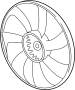 38611RV0A01 Blade. Fan. Cooling. Air Conditioning (A/C) Condenser. Engine.