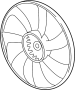 Blade. Fan. Cooling. Air Conditioning (A/C) Condenser. Engine. A/C Condenser Fan Blade.