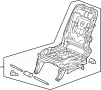 81526TK8A02 Seat Frame (Left, Front)
