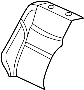 04815TK8A22ZC Seat Back Cushion Cover (Left)