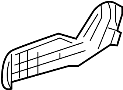 81615TK8A41ZC Seat Trim Panel (Left, Lower)