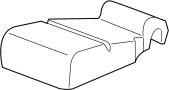 81932TK8A21 Seat Cushion Foam