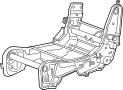 81936TK8A21 Seat Frame
