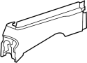 Seat Track Cover (Right, Front, Rear)