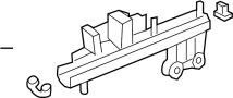 81770TK8A01 Adjuster. (Inner). Seat Adjuster. (Left)