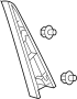 Door Mirror Trim Ring (Right, Upper, Lower)