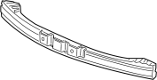 71530TK8A10ZZ Bumper Cover Reinforcement Beam (Rear)