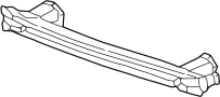 71130S01A01ZZ Bumper Face Bar Reinforcement Beam (Front)