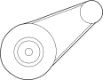 31110P2A505 Accessory Drive Belt