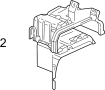 80205SR3A00 Insulator. Evaporator. Case. (Upper)