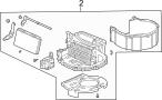 79350S04G01 HVAC Air Adjustment Control Motor