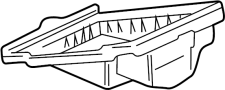 17240P2FA00 Air Filter Housing (Lower)