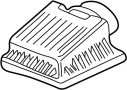 17210P2J000 Air Cleaner Cover