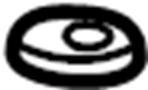 51621SR0003 Washer. Plate. Mount. (Rear, Upper, Lower)