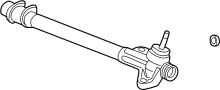 53040S04A01 Rack and Pinion Assembly